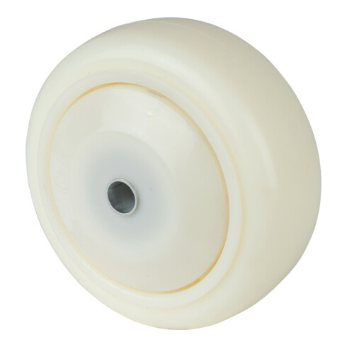 BS Rollen Ersatzrad D.125mm Trgf.450kg Ku.weiß Achs-D.12,5mm Nabenl.59mm