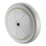 BS Rollen Ersatzrad D.200mm Trgf.750kg Ku.weiß Achs-D.12,5mm Nabenl.59mm