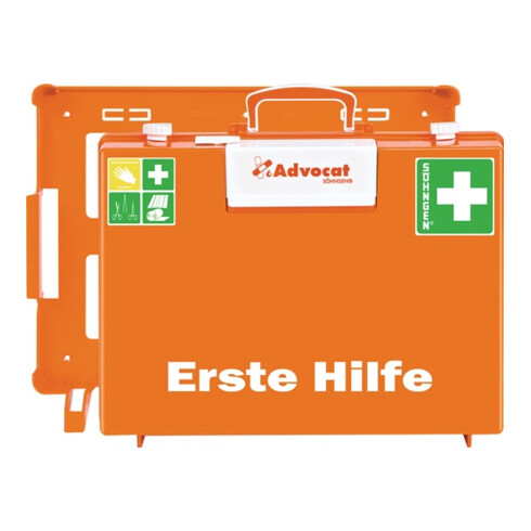 Erste Hilfe Koffer Advocat B400xH300xT150ca.mm orange SÖHNGEN