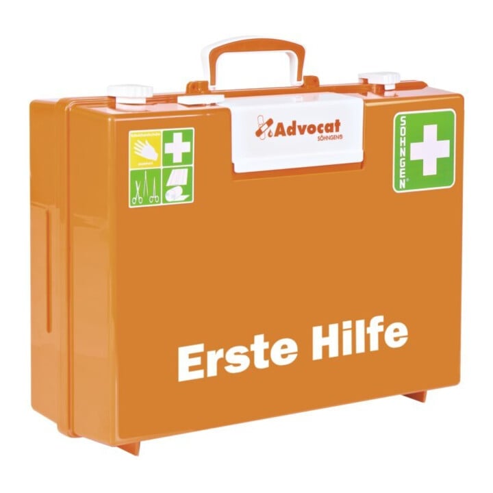 Erste Hilfe Koffer Advocat B400xH300xT150ca.mm orange SÖHNGEN
