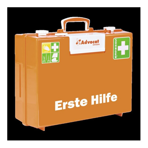 Erste Hilfe Koffer Advocat B400xH300xT150ca.mm orange SÖHNGEN