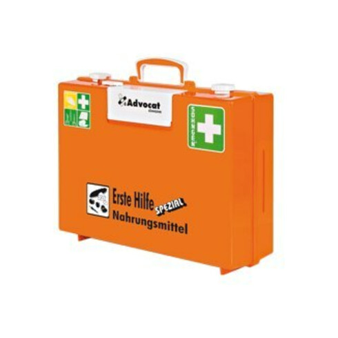 Erste Hilfe Koffer Advocat Nahrungsmittel B400xH300xT150ca.mm orange SÖHNGEN