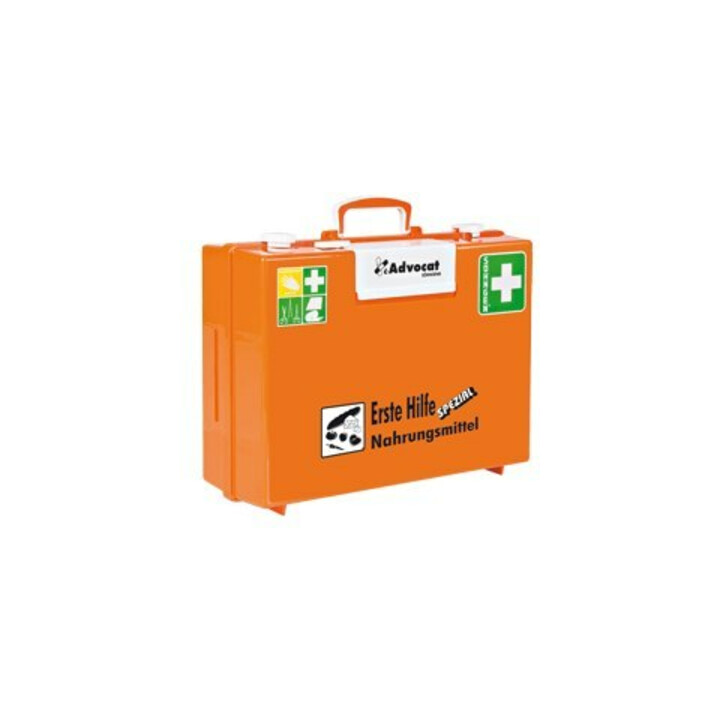 Erste Hilfe Koffer Advocat Nahrungsmittel B400xH300xT150ca.mm orange SÖHNGEN