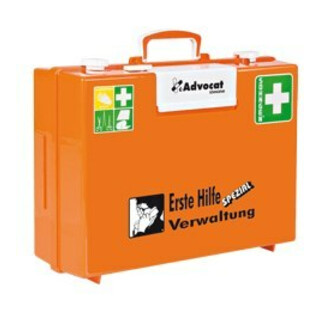 Erste Hilfe Koffer Advocat Verwaltung B400xH300xT150ca.mm orange SÖHNGEN