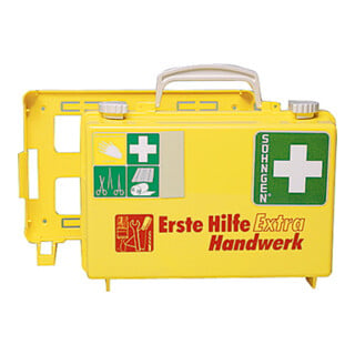 Erste-Hilfe-Koffer"Extra Handwerk",DIN 13157,gelb