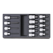 ES 54/54KK Douilles INHEX 1/2" 14-teilig, 1630 g-1