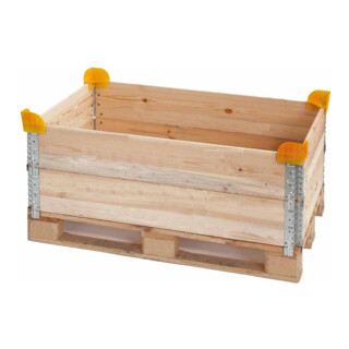 ESB Angolo impilabile KU per telaio in legno 4 pezzi giallo