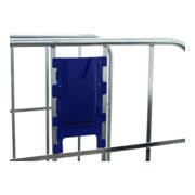 ESB Borsa porta carte KU blu per rolltainer® rete laterale aggiuntiva-1