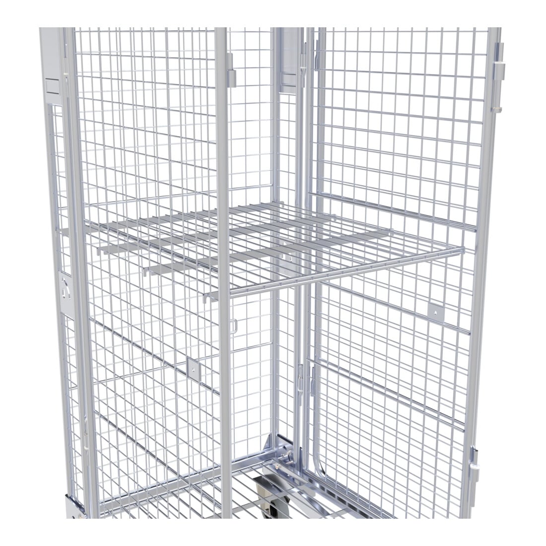 ESB Cloison en treillis métallique nestainer® ADB 1600 730 x 870 mm Cr 3