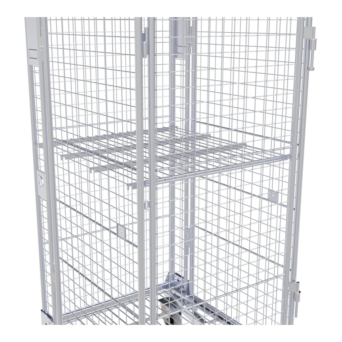 ESB Cloison en treillis métallique nestainer® ADB 1600 730 x 870 mm Cr 3