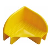 ESB Coin empilable KU pour cadre d'extension en bois jaune RAL 1021-1