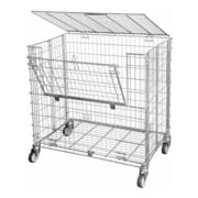 ESB Conteneur roulant en acier ADB 870 1000 x 1040 mm pliable Cr 3-2