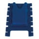 ESB Kaartentas blauw voor rolltainer® zijrek na te ruiten