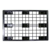 ESB Palette légère ouverte format euro 9 pieds noir recyclé-3