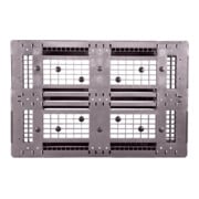 ESB Pallet universale Euromaß 3 pattini nero riciclato portata 1.250 kg-4
