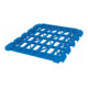 ESB Plateau intermédiaire KU bleu pour rolltainer® 724 x 815 mm 4 côtés