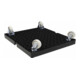 ESB Plateau roulant KU 724 x 815 mm noir Ø 108 PP polypropylène