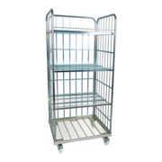 ESB Rayonnage roulant 1600 ME 800 x 710 mm 3 côtés sans inclinaison 3 ZWB insérables-1