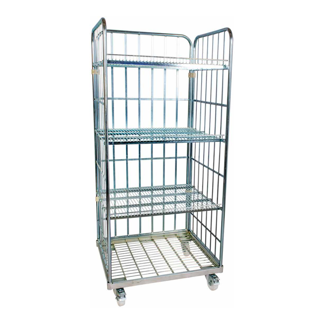 ESB Rollregal 1600 ME 800 x 710 mm 3-seitig ohne Neigung 3 ZWB einlegbar