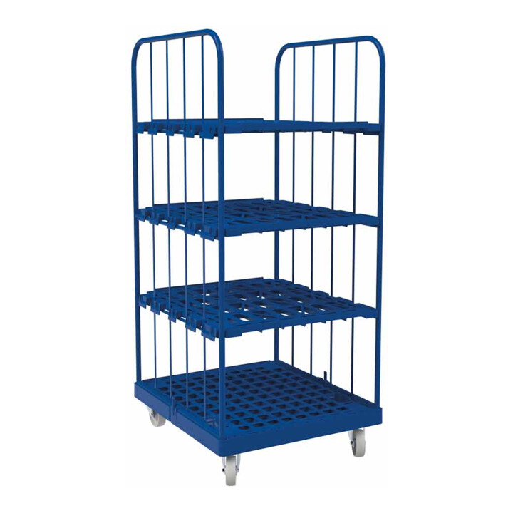 ESB rolltainer® 1450 KU 724 x 815 mm 2 faces bleu