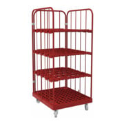 ESB rolltainer® 1450 KU 724 x 815 mm 3-zijdig rood-4