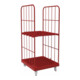 ESB rolltainer® 1450 KU 724 x 815 mm rood 2-zijdig