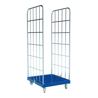 ESB rolltainer® 1650 KU 724 x 815 mm blu 2 lati Cr 3