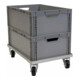 ESB Rollwagen rolldolly® 420 x 618 mm Diamètre 80 mm PP