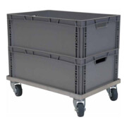 ESB Rollwagen rolldolly® ALU 420 x 618 mm Ø 80 TPE-4