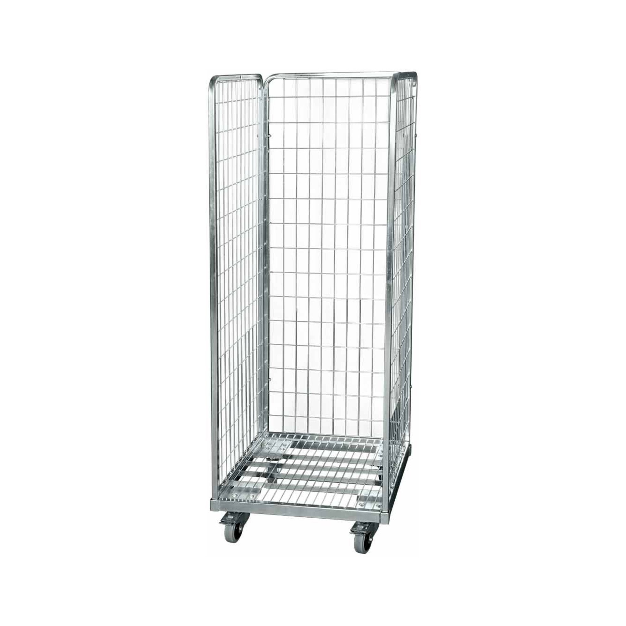 ESB Stahlrollbehälter 1490 600 x 600 mm 3-seitig Cr 3 ; E. S. B.