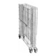 ESB Stalen rolcontainer ADB 870 1000 x 1040 mm inklapbaar Cr 3