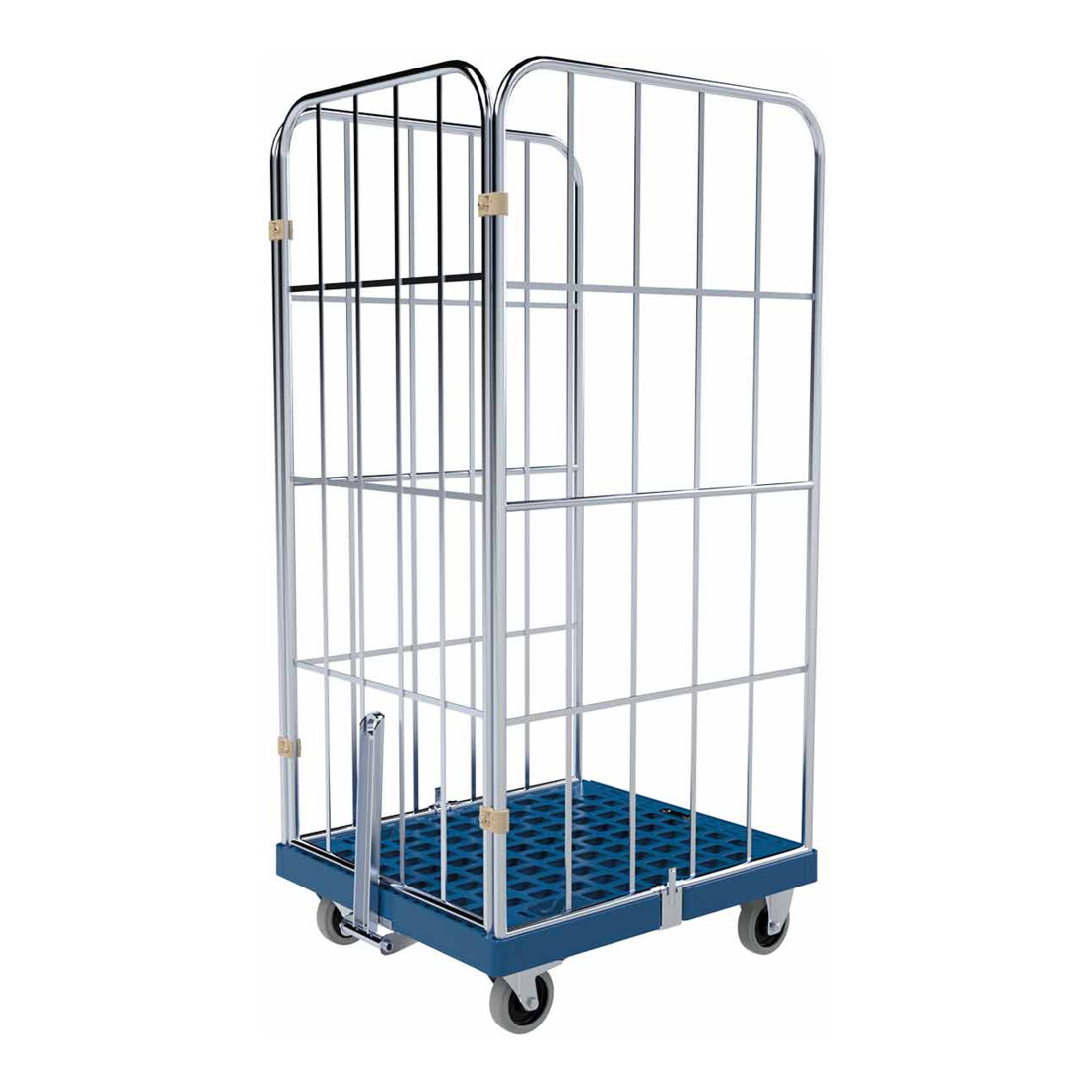 ESB Trekstang- en koppelingenset Cr 3 voor rolltainer® met rollplaat 724 x 815 en 682 x 815 mm