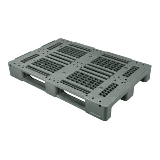 ESB Universalpalette Euromaß 3 sledes zwart gerecycled 1.250 kg draagvermogen