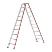 Escabeau double à marches, 2x10 marches Hymer