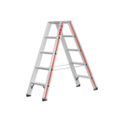 Escabeau double à marches, 2x4 marches Hymer