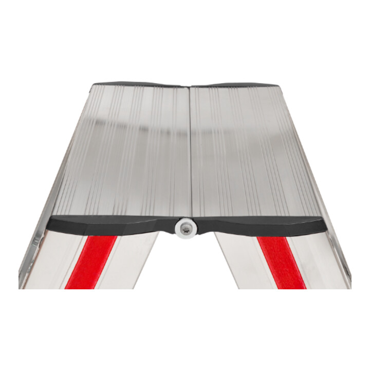 Escabeau double à marches, 2x4 marches Hymer