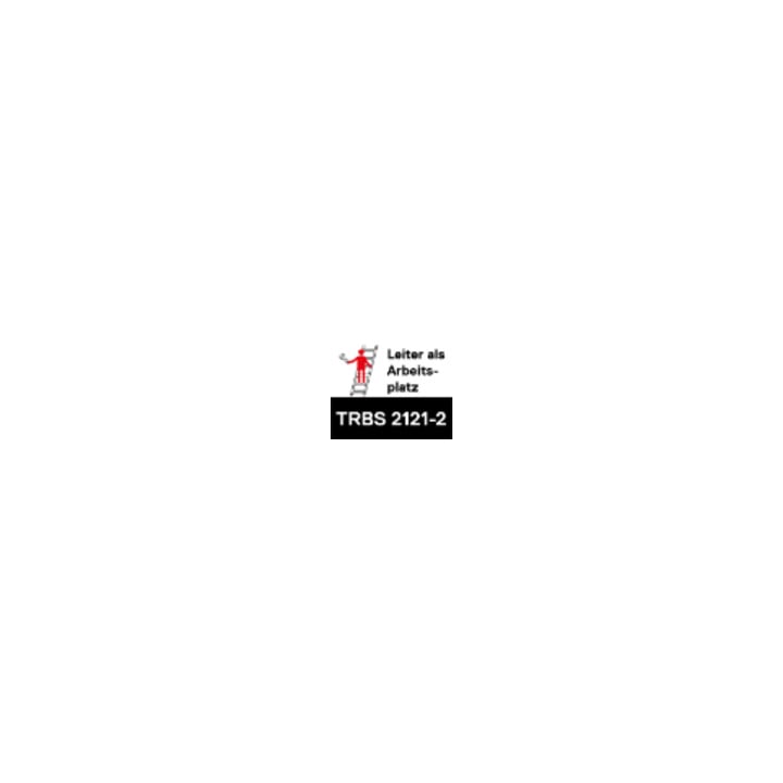 Escabeau Hymer double face, nombre de marches 2x3