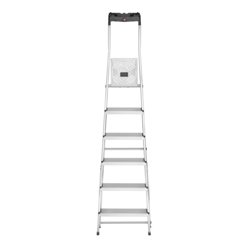 Hailo L60 StandardLine, escabeau de sécurité en aluminium, 6 marches