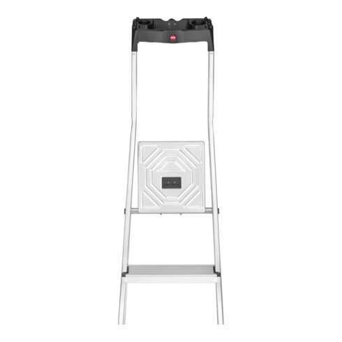 Hailo L60 StandardLine, escabeau de sécurité en aluminium, 6 marches