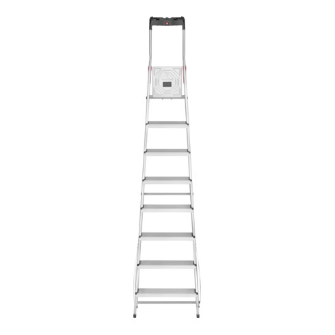 Hailo L60 StandardLine, escabeau de sécurité en aluminium, 8 marches