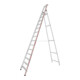Escabeau simple avec plate-forme, 14 marches Hymer-1