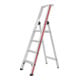 Escabeau simple avec plate-forme, 4 marches Hymer-1