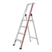 Escabeau simple avec plate-forme, 4 marches Hymer