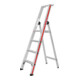 Escabeau simple avec plate-forme, 4 marches Hymer