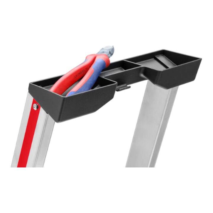 Escabeau simple avec plate-forme, 4 marches Hymer