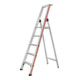 Escabeau simple avec plate-forme, 5 marches Hymer-2