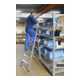 Escabeau simple avec plate-forme, 5 marches Hymer-5