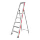 Escabeau simple avec plate-forme, 5 marches Hymer-2