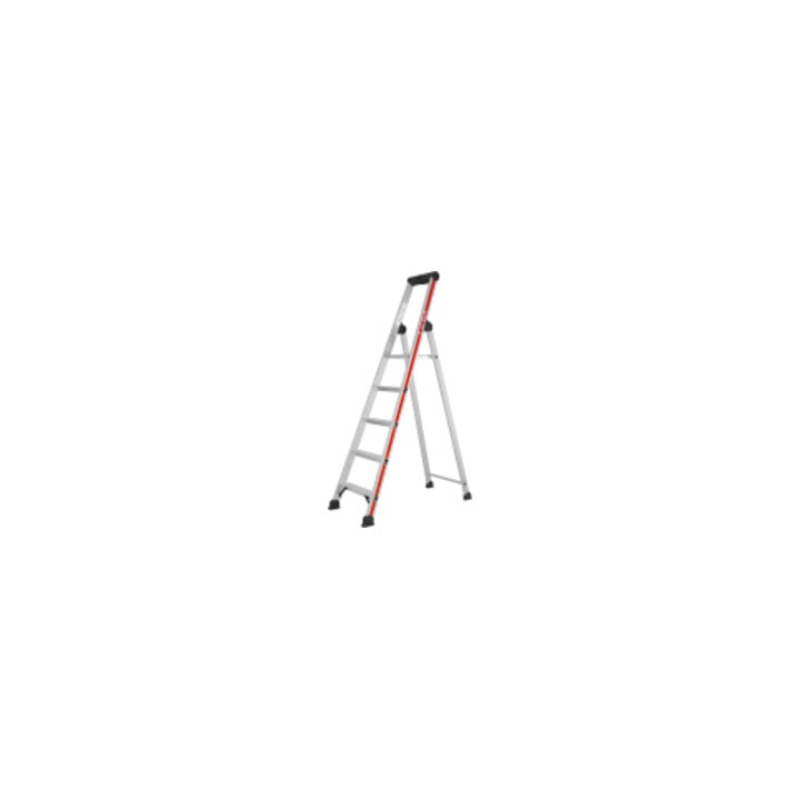Escabeau simple avec plate-forme, 5 marches Hymer