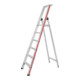 Escabeau simple avec plate-forme, 6 marches Hymer-4